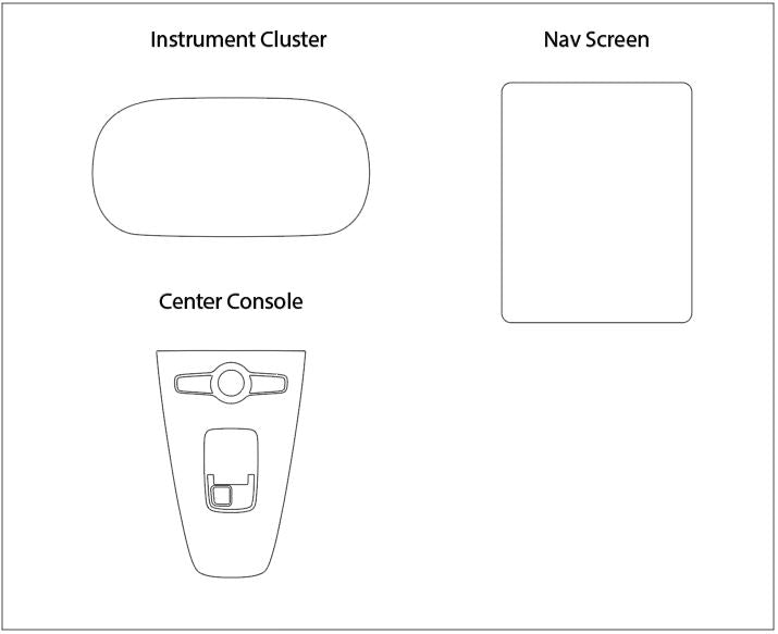 2021-2025 Polestar 2 Screen ProTech Kit Screens + Center Console. Automotive screen protector film helps protect infotainment screens from scratches and fingerprints.