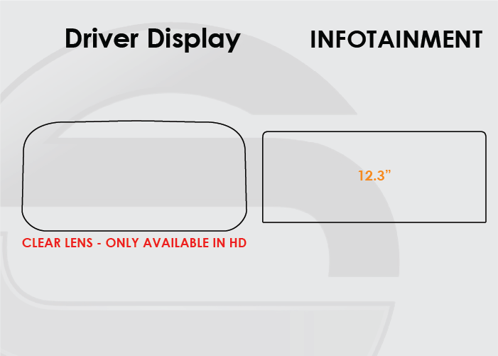 2022-2026 Acura MDX Driver Display and 12.3 inch Infotainment
