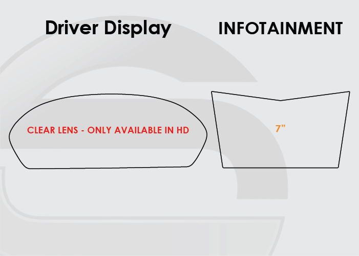 2017-2022 Acura NSX Screens. Resists scratches and scuffs while reducing fingerprints and smudges to keep your screens clear.