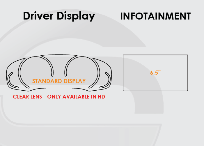 2018-2019 BMW X3 Screen ProTech Kit Standard Driver Display 6.5in Infotainment. Adds a durable barrier to resist scratches and reduce fingerprints on your screens.