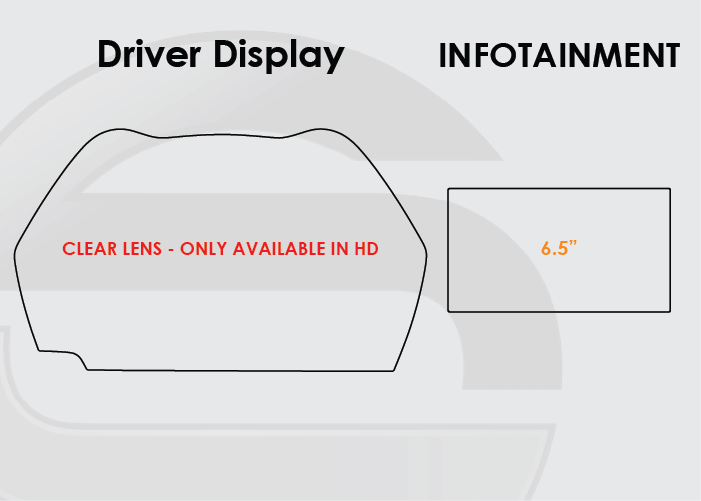 2013-2018 BMW 3 Series Screen ProTech Kit 6.5in Infotainment. Designed to resist scratching and lessen fingerprint marks on your screens.