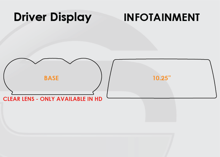 2017-2019 BMW 5 Series Screen ProTech Kit Base Driver Display Infotainment. Resists scratches and scuffs while reducing fingerprints and smudges on your screens.