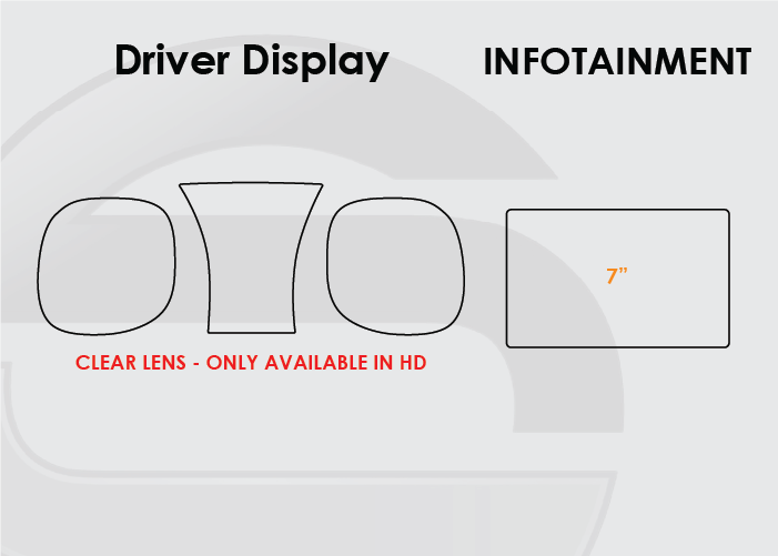 2013-2017 Chevy Equinox Screen ProTech Kit Driver Display 7in Infotainment. Keeps your screens clearer by resisting scratches and minimizing fingerprints and smudges.