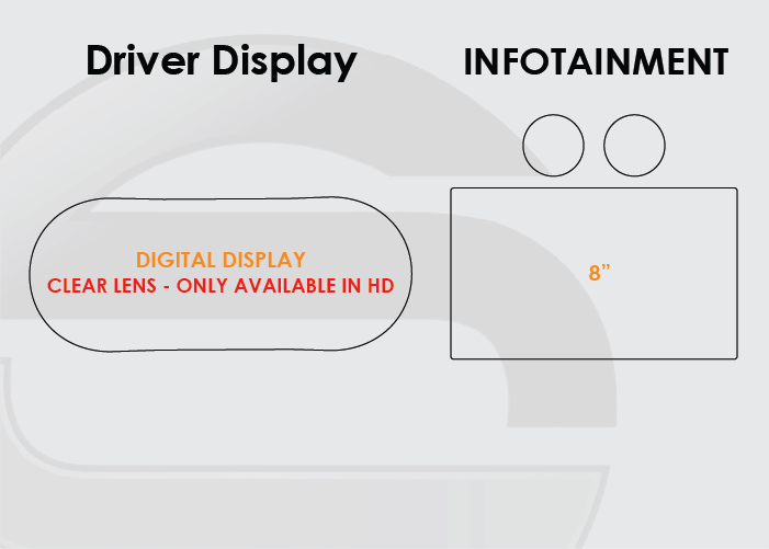 2018-2023 Ford Mustang Screen ProTech Kit Digital Driver Display 8in Infotainment. Resists scratches and scuffs while reducing fingerprints and smudges on your screens.