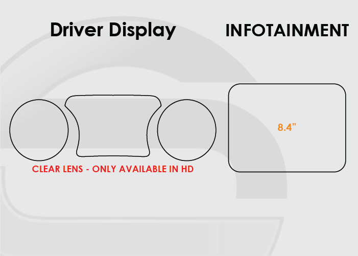 2020-2023 Jeep Gladiator Screen ProTech Kit Driver Display 8.4in Infotainment. Keeps your screens clearer by resisting scratches and minimizing fingerprints and smudges.
