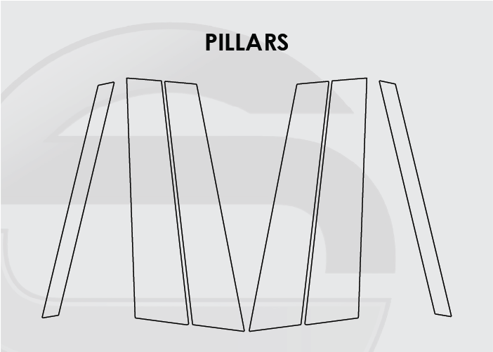2023-2026 Land Rover Range Rover Screen ProTech Kit Pillars. Keeps your screens clearer by resisting scratches and minimizing fingerprints and smudges.