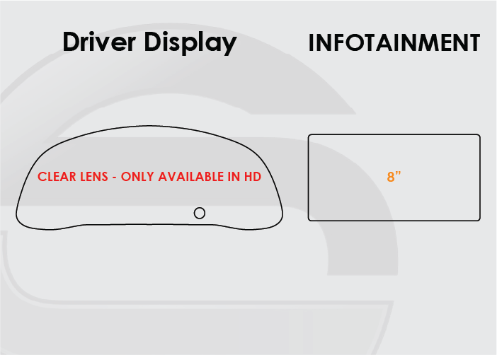 2014-2017 Lexus CT Screen ProTech Kit Driver Display Infotainment. Helps keep screens scratch-resistant with fewer fingerprints and smudges.