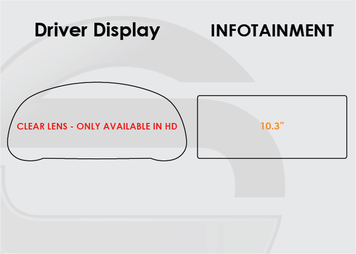 2017-2020 Lexus IS Screen ProTech Kit Driver Display 10.3in Infotainment. Helps keep screens scratch-resistant with fewer fingerprints and smudges.