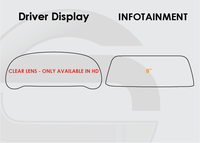 2020-2022 Lexus RX Screen ProTech Kit Driver Display 8in Infotainment. Guards your screens from scratches while cutting down on fingerprints and smudges.