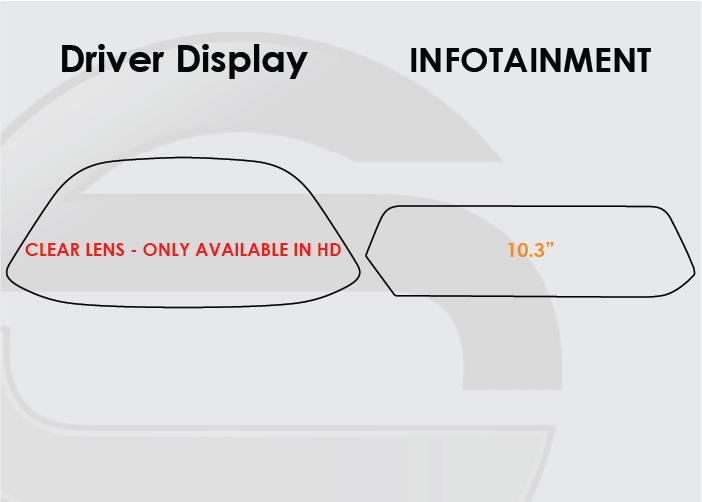 2019-2022 Lexus UX Screen ProTech Kit Driver Display 10.3in Infotainment. Helps keep screens scratch-resistant with fewer fingerprints and smudges.