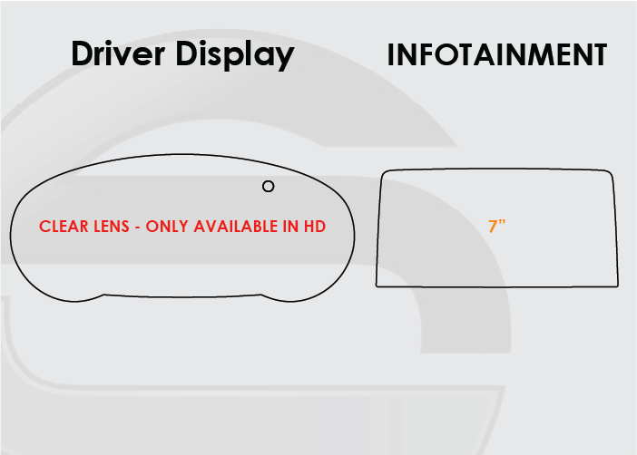 2016-2020 Mazda CX-9 Screen ProTech Kit Driver Display 7in Infotainment