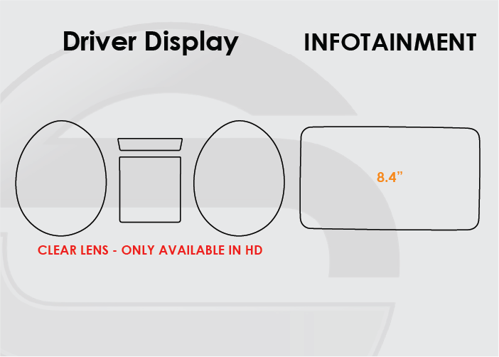2015-2019 Mercedes Benz CLA Screen ProTech Kit Driver Display 8.4 Infotainment. Helps prevent scratches and minimizes fingerprints to keep your screens looking new.