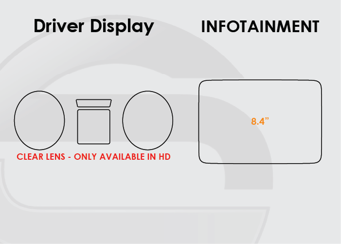 2017-2018 Mercedes G Class Screen ProTech Kit Driver Display 8.4in Infotainment. Helps keep screens scratch-resistant with fewer fingerprints and smudges.