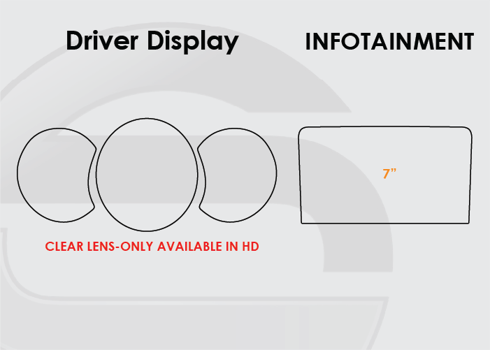 2017-2025 Porsche 718 Screen ProTech Kit Driver Display Infotainment. Helps keep screens scratch-resistant with fewer fingerprints and smudges.