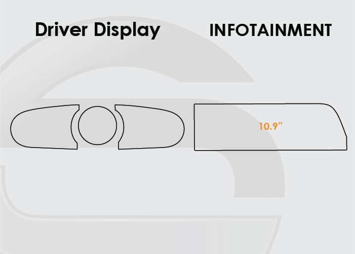 2020-2025 Porsche 911 Screen ProTech Kit Driver Display Infotainment