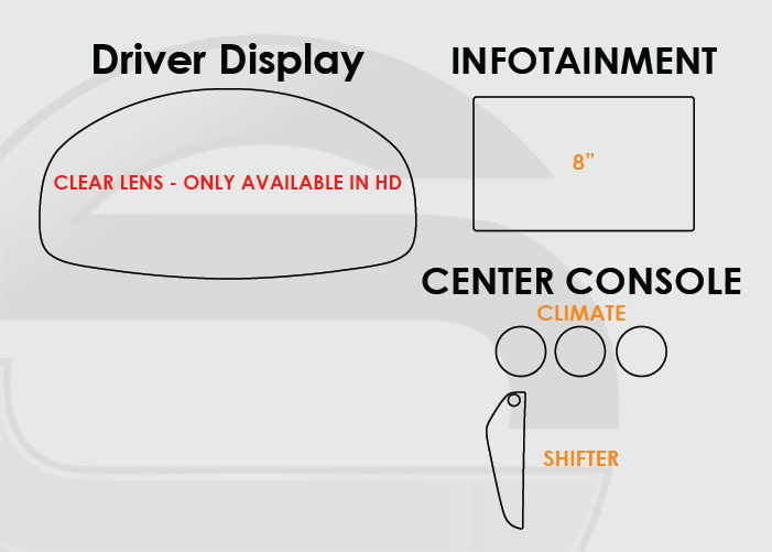 2022-2026 Subaru BRZ Screen ProTech Kit Driver Display Infotainment Shifter Climate. Resists scratches and scuffs while reducing fingerprints and smudges on your screens.
