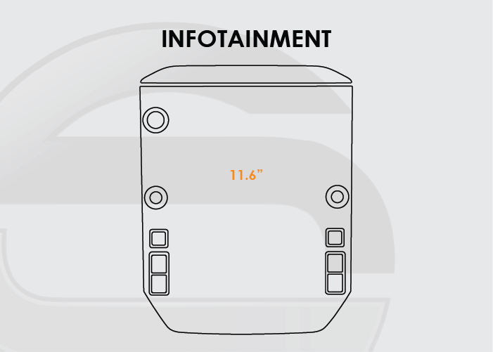 2024-2026 Subaru Crosstrek Screen ProTech Kit 11.6in Infotainment. Helps keep screens scratch-resistant with fewer fingerprints and smudges.
