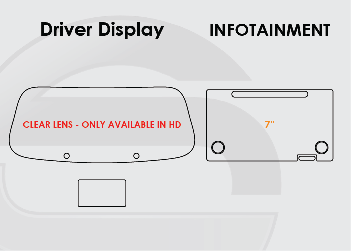 2015-2017 Toyota Sienna Screen ProTech Kit Driver Display 7in Infotainment. Adds a durable barrier to resist scratches and reduce fingerprints on your screens.