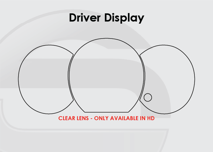 2005-2012 Toyota Tacoma Screen ProTech Kit Driver Display. Enhances screen clarity by resisting scratches and reducing fingerprint smears.