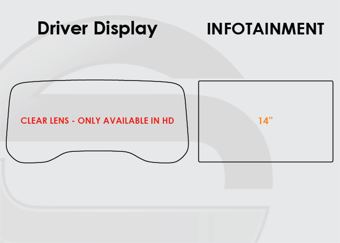 2022-2026 Toyota Tundra Screen ProTech Kit Driver Display 14in Infotainment. Helps keep screens scratch-resistant with fewer fingerprints and smudges.