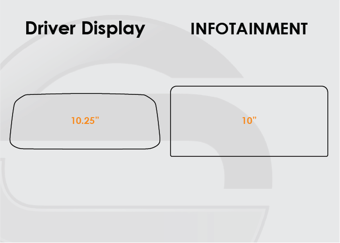 2022-2025 VW Golf GTI/R Screen ProTech Kit Driver Display 10n Infotainment. Adds a durable barrier to resist scratches and reduce fingerprints on your screens.