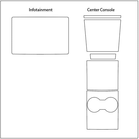 2021-2024 Tesla Model Y Screen ProTech Kit 15.4in Infotainment