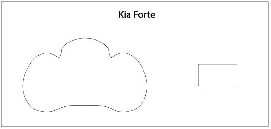 2014-2018 KIA Forte Screen ProTech Kit 4.3" Infotainment. Clear screen protector coverage helps guard navigation, infotainment, and digital display surfaces.