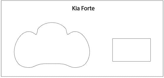 2014-2018 KIA Forte Screen ProTech Kit 7" Infotainment. Custom screen protection helps keep driver display and touchscreen surfaces clearer with fewer smudges.
