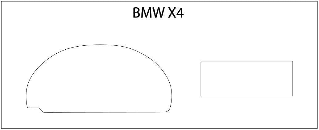 2015-2018 BMW X4 Screen ProTech Kit 8.8in Infotainment