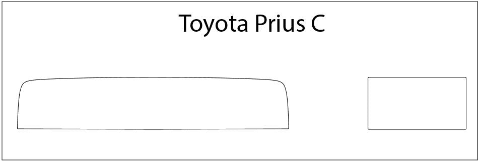 2015-2019 Toyota Prius C Screen ProTech Kit 6.1" Infotainment. Screen ProTech film helps protect your screens from scratches while reducing fingerprints and smudges.