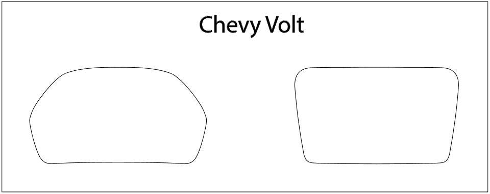 2016-2019 Chevrolet Volt Screen ProTech Kit 8" Screen. Anti-scratch screen protector film helps maintain clean, clear infotainment and driver displays.