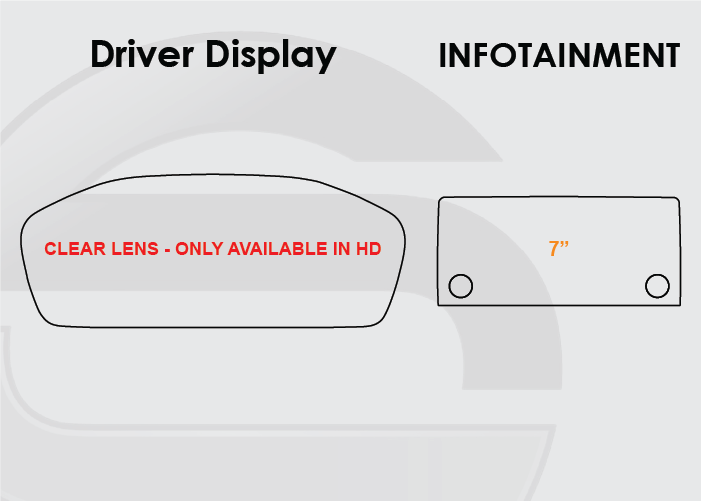 2023-2025 Acura Integra 7in Infotainment and Driver Display