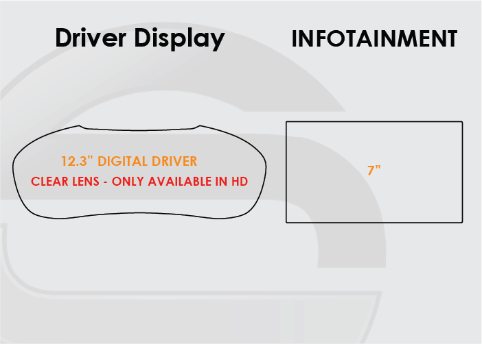 2017-2020 Audi A3 Screen ProTech Kit Digital Driver 7in Infotainment. Keeps your screens clearer by resisting scratches and minimizing fingerprints and smudges.