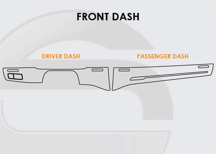2019-2026 Audi A8 Screen ProTech Kit Driver Dash Passenger Dash. Enhances screen clarity by resisting scratches and reducing fingerprint smears.