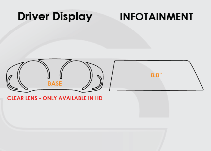 2019-22 BMW 3 Series Screen ProTech Kit Base Driver Display 8.8in Infotainment