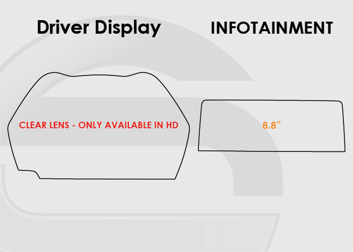 2013-2018 BMW 3 Series Screen ProTech Kit 8.8in Infotainment. Shields your screens from scratches and helps reduce greasy fingerprints.