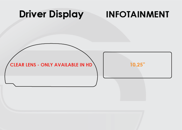 2011-2016 BMW 5 Series Screen ProTech Kit Driver Display 10.25in Infotainment. Guards your screens from scratches while cutting down on fingerprints and smudges.