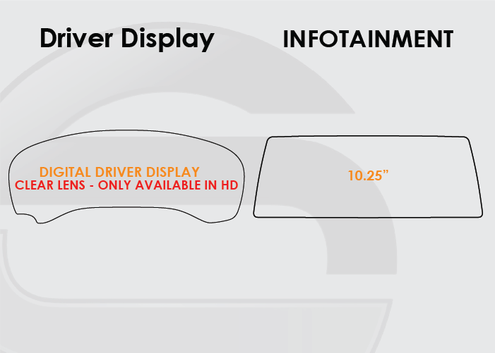 2017-2019 BMW 5 Series Screen ProTech Kit Digital Driver Display Infotainment. Keeps your screens clearer by resisting scratches and minimizing fingerprints and smudges.