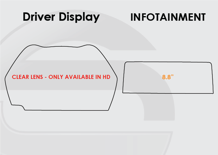 2016-2018 BMW X1 Screen ProTech Kit Driver Display 8.8in Infotainment