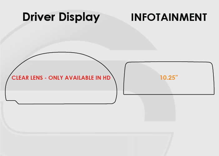 2015-2019 BMW X6 Screen ProTech Kit Driver Display 10.25in Infotainment. Helps keep screens scratch-resistant with fewer fingerprints and smudges.
