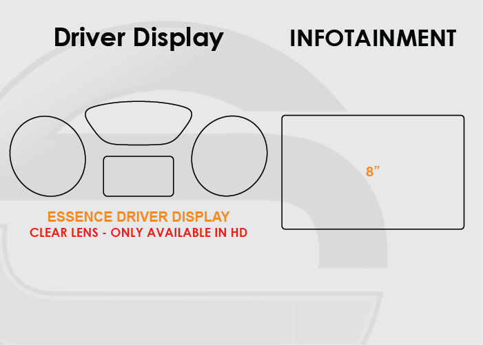 2016-2020 Buick Envision Screen ProTech Kit Essence Driver Display 8in Infotainment