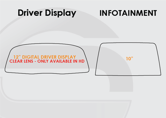 2020-2024 Cadillac CT5 Screen ProTech Kit Digital Driver Display 10in Infotainment