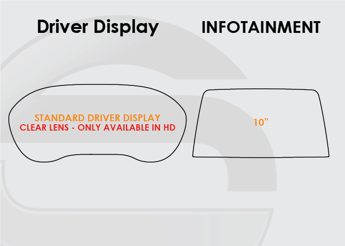 2020-2024 Cadillac CT5 Screen ProTech Kit Digital Standard Display 10in Infotainment