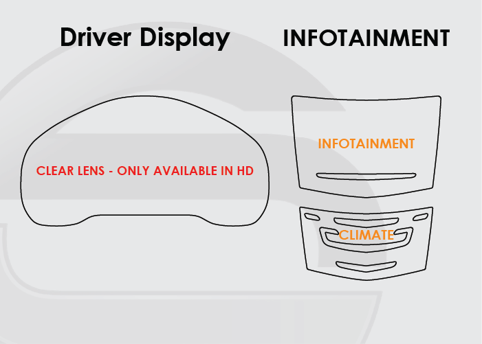 2014-2019 Cadillac CTS Screen ProTech Kit Driver Display Infotainment Climate. Resists scratches and scuffs while reducing fingerprints and smudges on your screens.