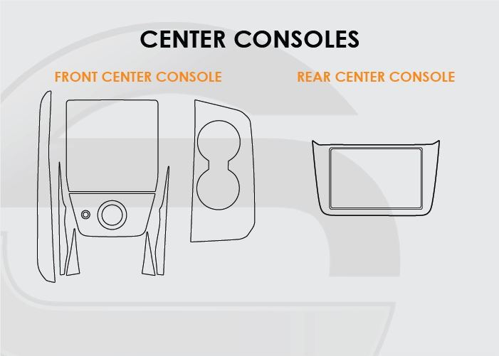 2025 Cadillac Escalade IQ Screen ProTech Kit Center Console