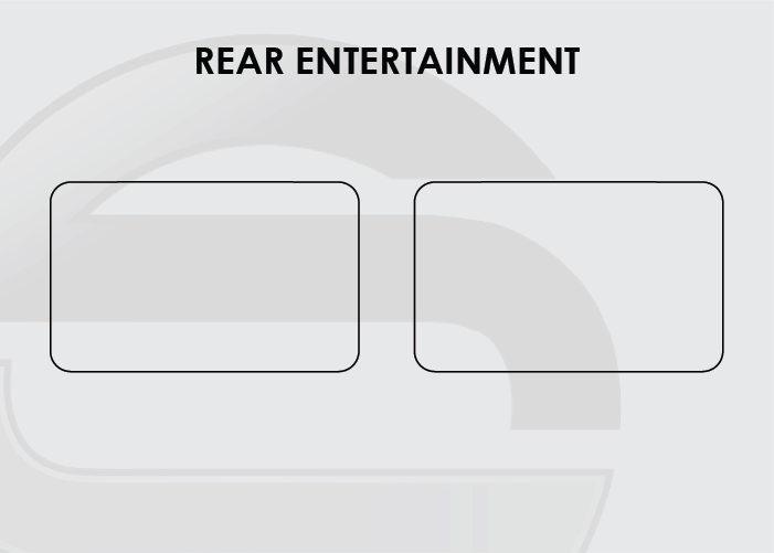 2025 Cadillac Escalade IQ Screen ProTech Kit Rear Entertainment