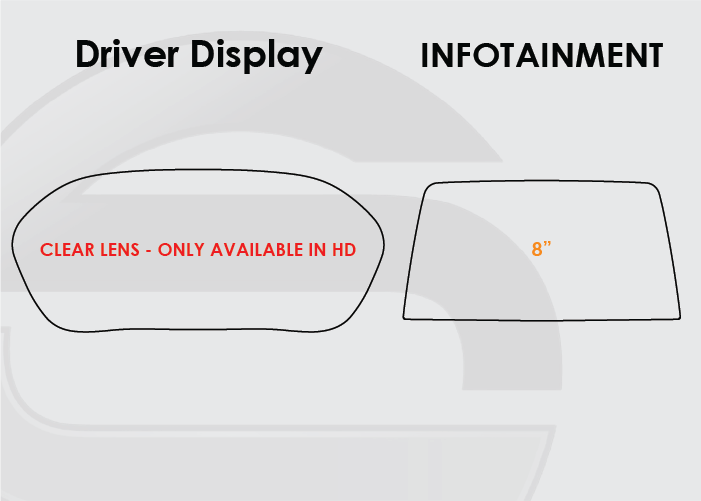 2019-2023 Cadillac XT4 Screen ProTech Kit Driver Display Infotainment