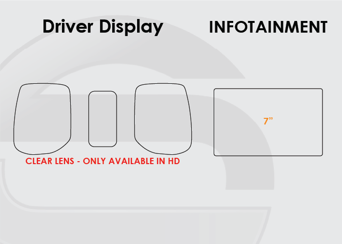 2013–2015 Chevrolet Camaro Screen ProTech Film