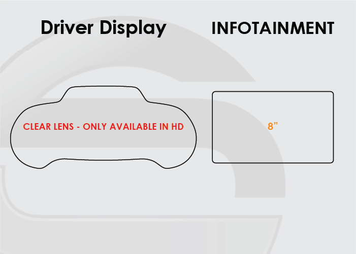 2014-2020 Chevrolet Corvette Screen ProTech Kit Driver Display Infotainment
