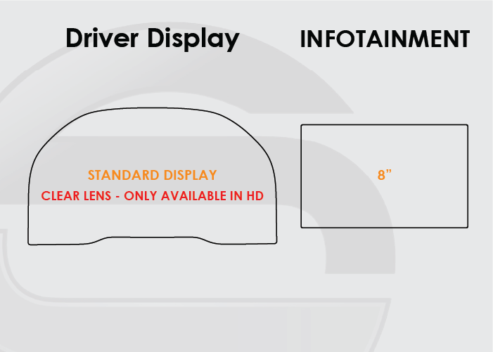 2022-2025 Chevrolet Silverado Screen ProTech Kit 12.3" Digital Display 13.4in Infotainment with Knob
